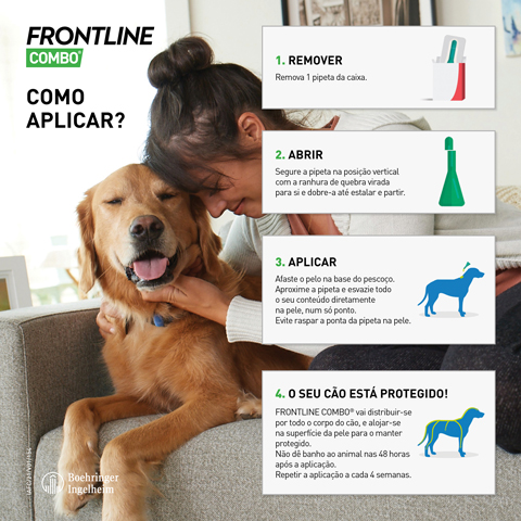 Combo caes como aplicar